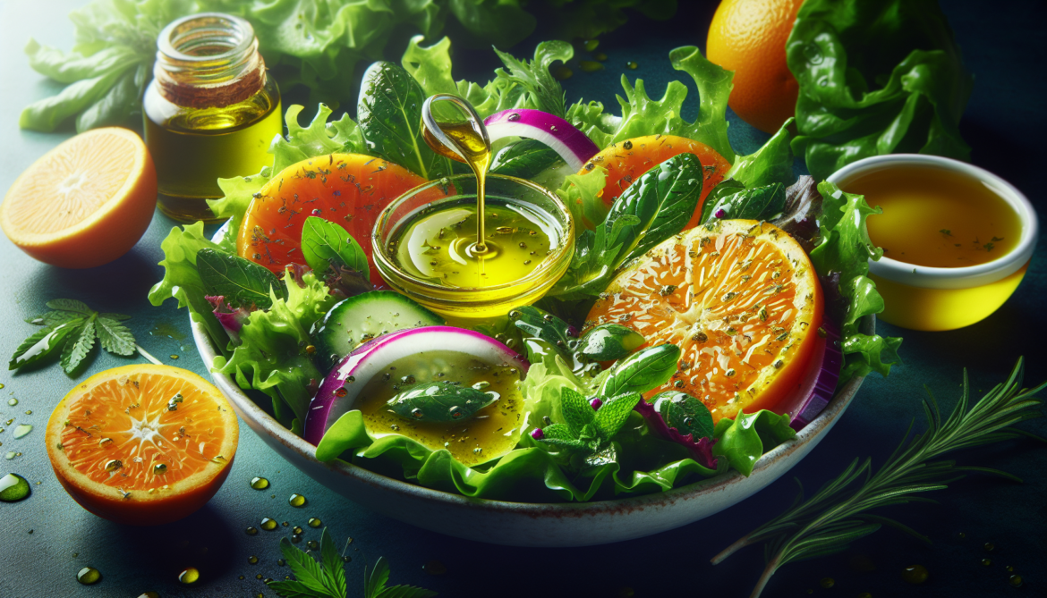 Comment faire une vinaigrette au CBD et aux agrumes pour des salades rafraîchissantes ?