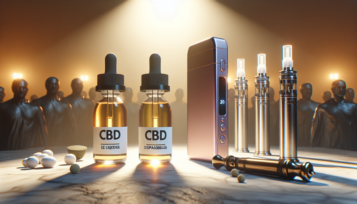 E-liquides CBD vs vapes jetables : quelle option choisir ?