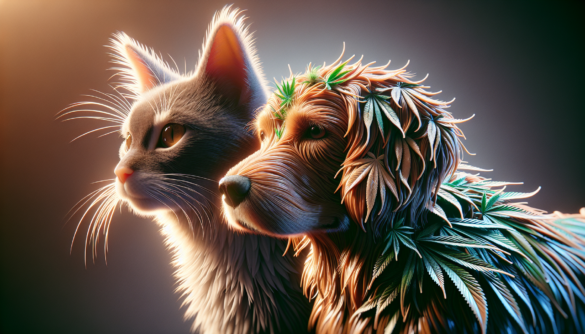 CBD et amélioration du pelage des chiens et chats