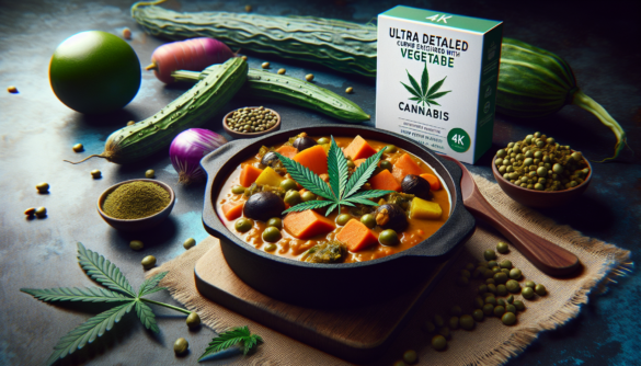 Recette de curry de légumes au CBD pour un plat réconfortant