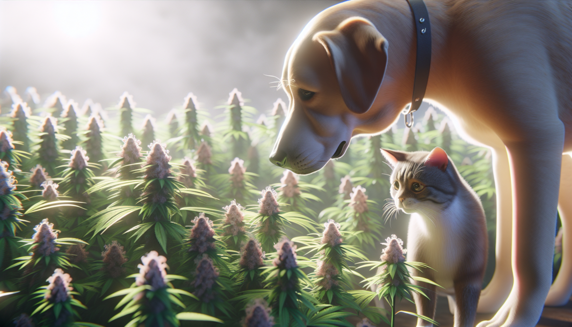 Peut-on donner du CBD à un chien ou un chat souffrant d’allergies saisonnières ?