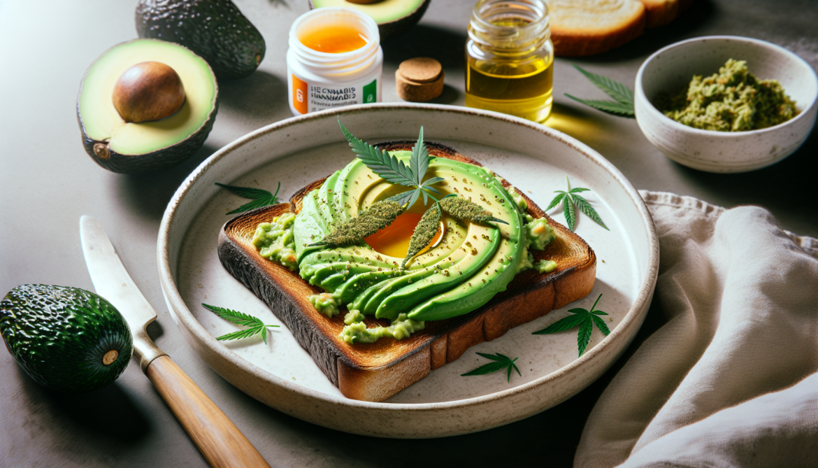 Recette de tartine à l’avocat et au CBD pour un brunch sain