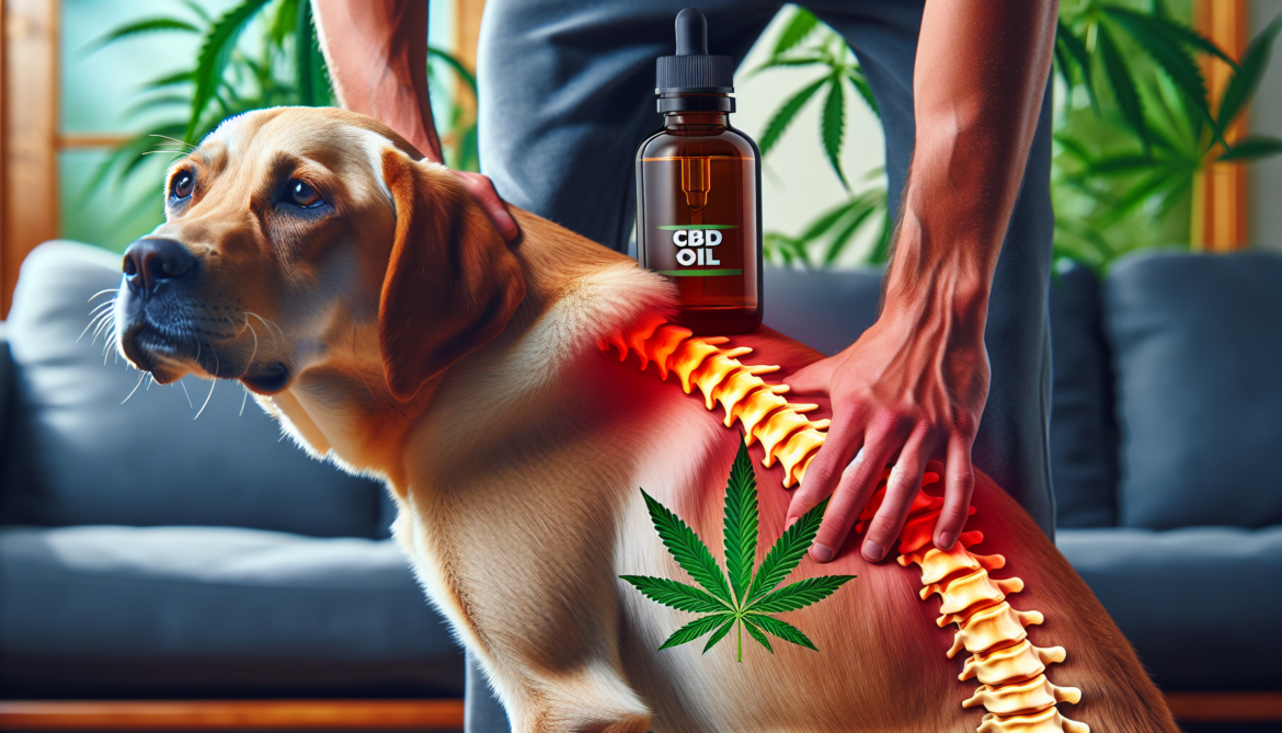 Peut-on donner du CBD à un chien souffrant d’une hernie discale ?