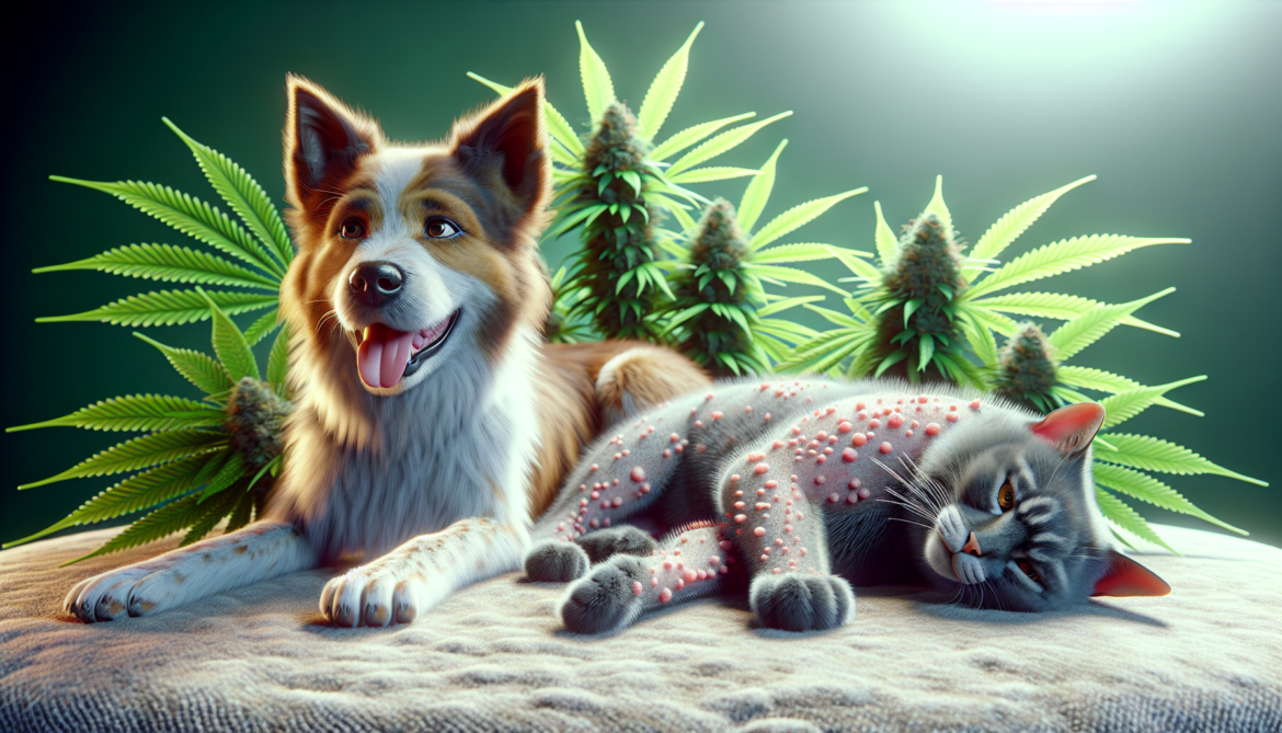 Le CBD peut-il soulager les chiens et chats souffrant d’eczéma ?